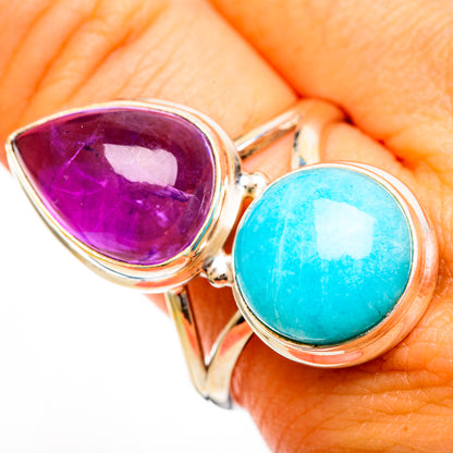 Larimar Rings handcrafted by Ana Silver Co - RING110864