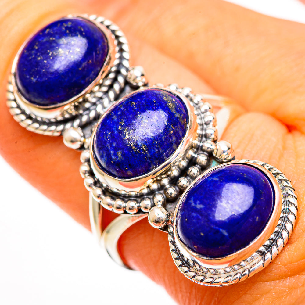 Lapis Lazuli Rings handcrafted by Ana Silver Co - RING110869