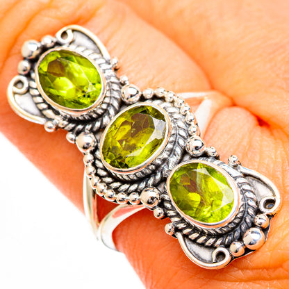 Peridot Rings handcrafted by Ana Silver Co - RING110878