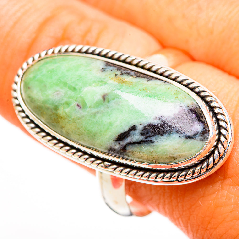 Kammererite Rings handcrafted by Ana Silver Co - RING110881
