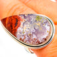 Indonesian Plume Agate Rings handcrafted by Ana Silver Co - RING110885