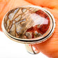 Mushroom Rhyolite Rings handcrafted by Ana Silver Co - RING110887