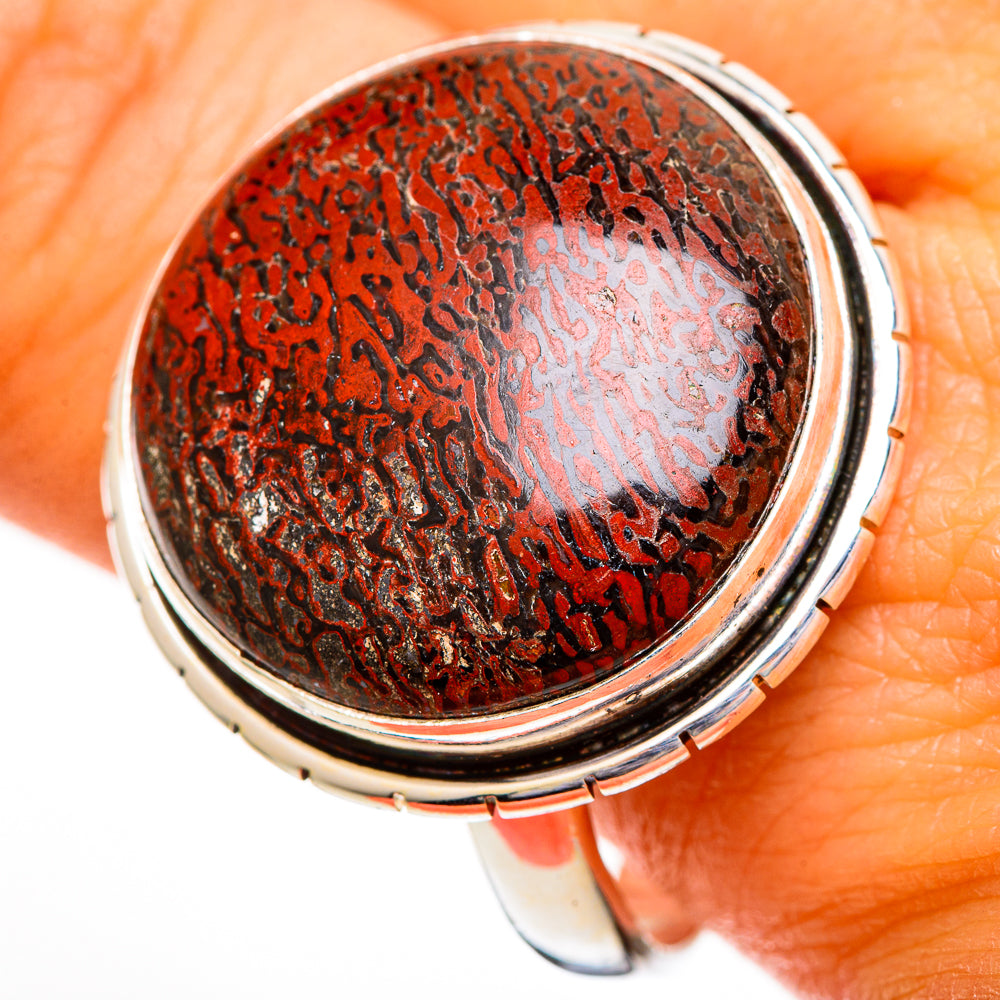 Dinosaur Bone Rings handcrafted by Ana Silver Co - RING110888