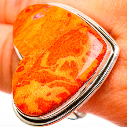 Sponge Coral Rings handcrafted by Ana Silver Co - RING110891
