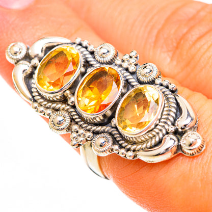 Citrine Rings handcrafted by Ana Silver Co - RING110894