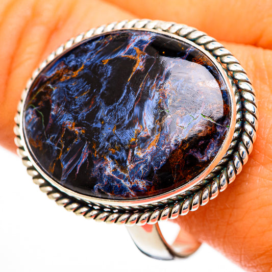 Pietersite Rings handcrafted by Ana Silver Co - RING110906