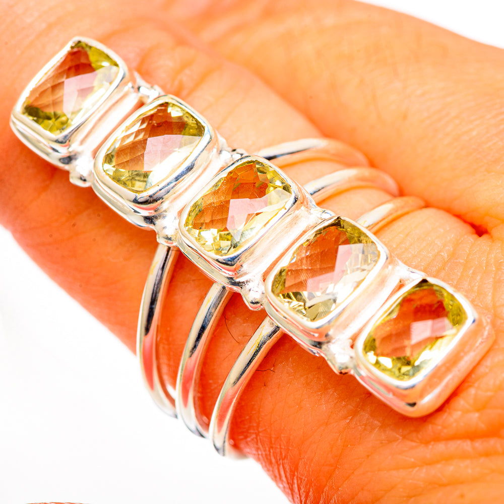 Citrine Rings handcrafted by Ana Silver Co - RING110912