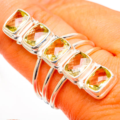 Citrine Rings handcrafted by Ana Silver Co - RING110912