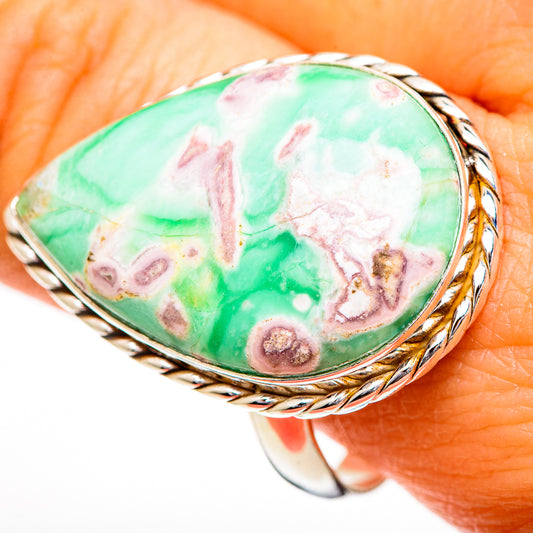 Variscite Rings handcrafted by Ana Silver Co - RING110921