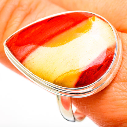 Mookaite Rings handcrafted by Ana Silver Co - RING110935