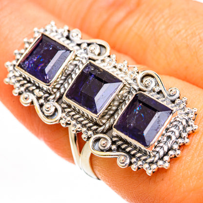 Violet Spinel Rings handcrafted by Ana Silver Co - RING110949