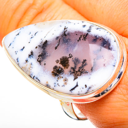 Dendritic Opal Rings handcrafted by Ana Silver Co - RING110954