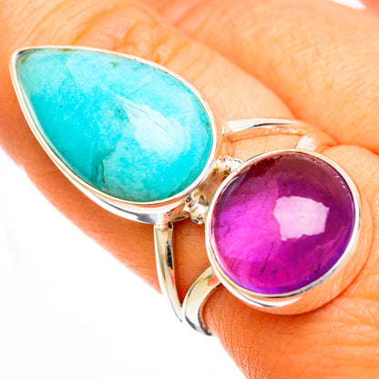 Larimar Rings handcrafted by Ana Silver Co - RING110956