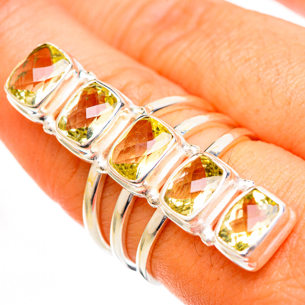 Citrine Rings handcrafted by Ana Silver Co - RING110958