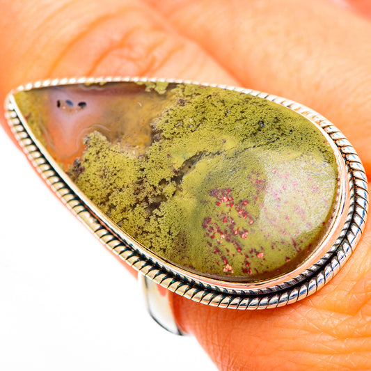 Rainforest Opal Rings handcrafted by Ana Silver Co - RING110967