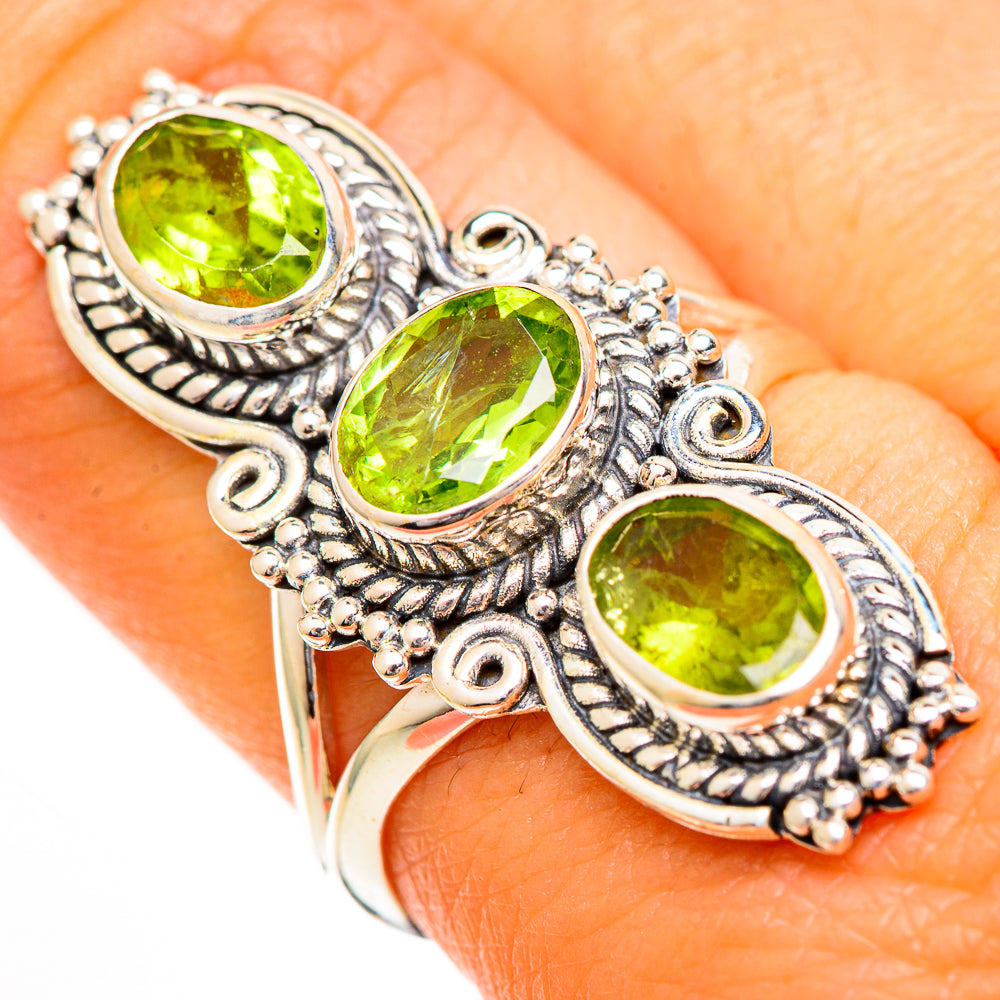 Peridot Rings handcrafted by Ana Silver Co - RING110968