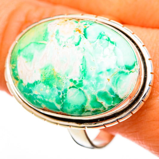 Variscite Rings handcrafted by Ana Silver Co - RING110972