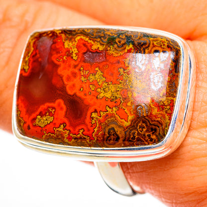 Moroccan Agate Rings handcrafted by Ana Silver Co - RING110976