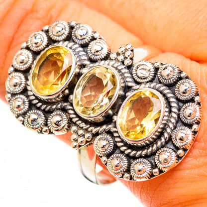 Citrine Rings handcrafted by Ana Silver Co - RING110985
