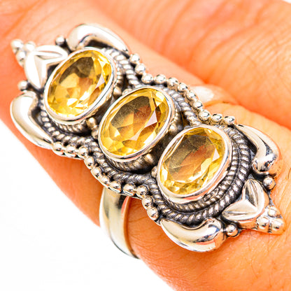Citrine Rings handcrafted by Ana Silver Co - RING110986