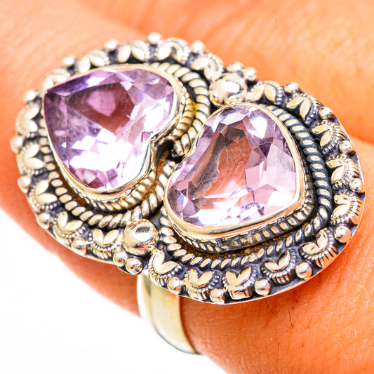Kunzite Rings handcrafted by Ana Silver Co - RING110996