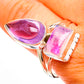 Pink Moonstone Rings handcrafted by Ana Silver Co - RING111006