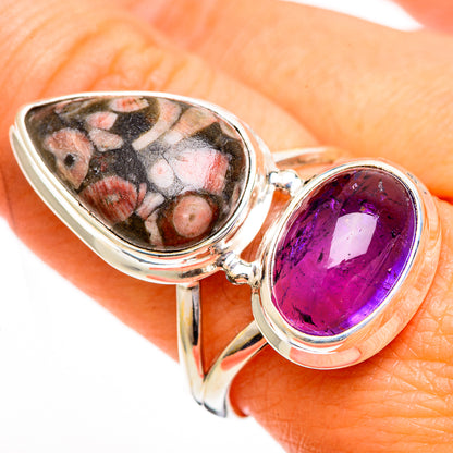 Crinoid Fossil Rings handcrafted by Ana Silver Co - RING111008