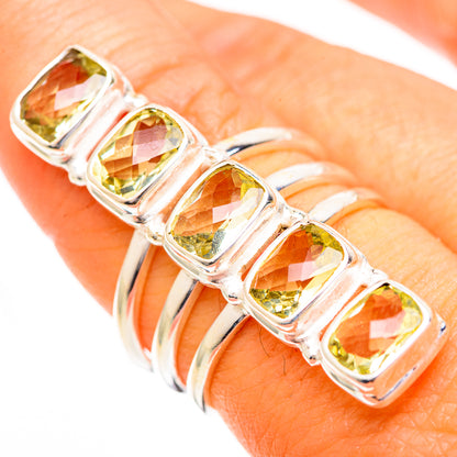 Citrine Rings handcrafted by Ana Silver Co - RING111009