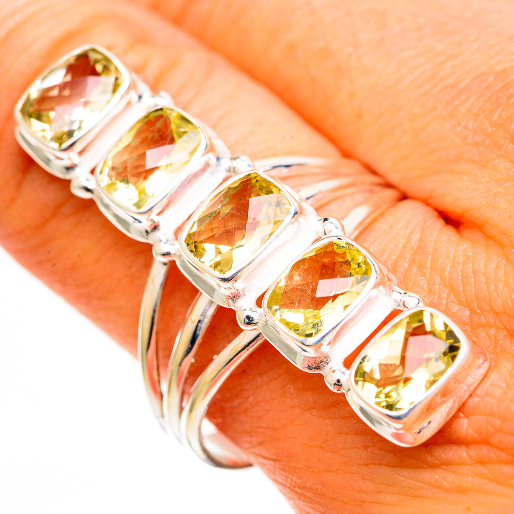 Citrine Rings handcrafted by Ana Silver Co - RING111010