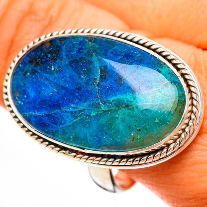 Chrysocolla Rings handcrafted by Ana Silver Co - RING111011