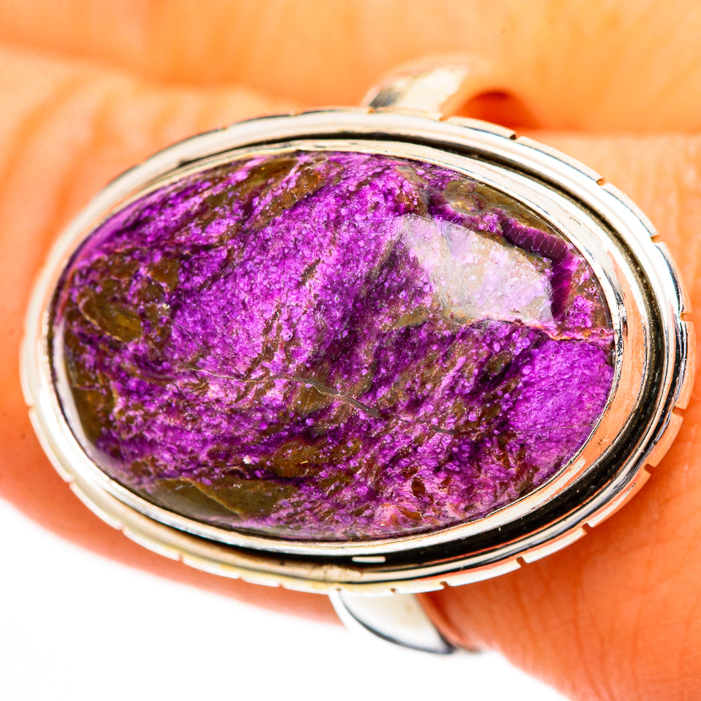 Stichtite Rings handcrafted by Ana Silver Co - RING111036