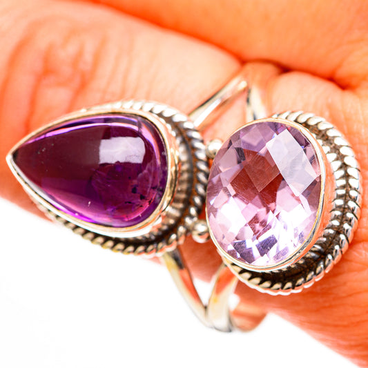 Amethyst Rings handcrafted by Ana Silver Co - RING111037