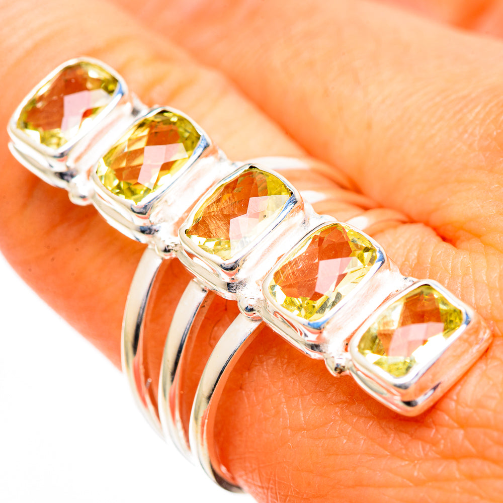Citrine Rings handcrafted by Ana Silver Co - RING111051