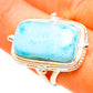Larimar Rings handcrafted by Ana Silver Co - RING111055