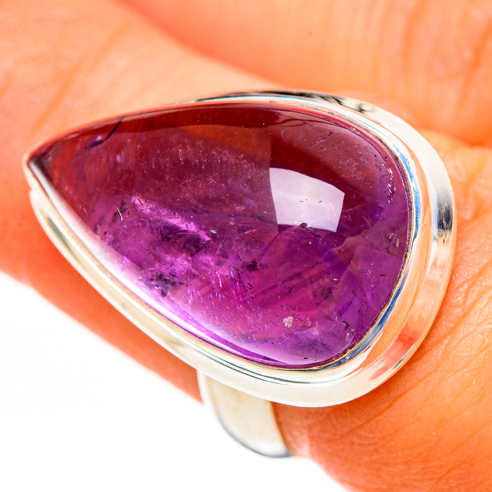 Amethyst Rings handcrafted by Ana Silver Co - RING111092