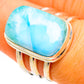 Larimar Rings handcrafted by Ana Silver Co - RING111109