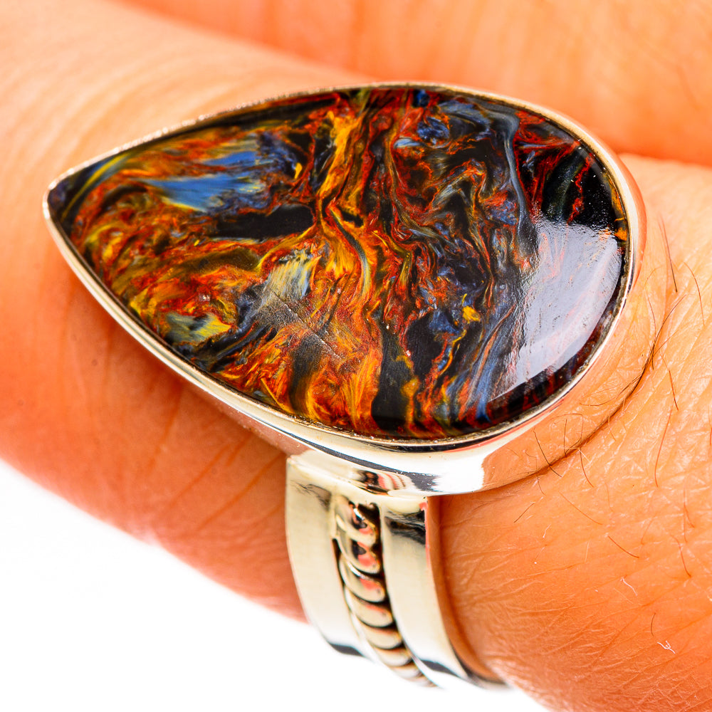 Pietersite Rings handcrafted by Ana Silver Co - RING111124