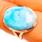 Larimar Rings handcrafted by Ana Silver Co - RING111135