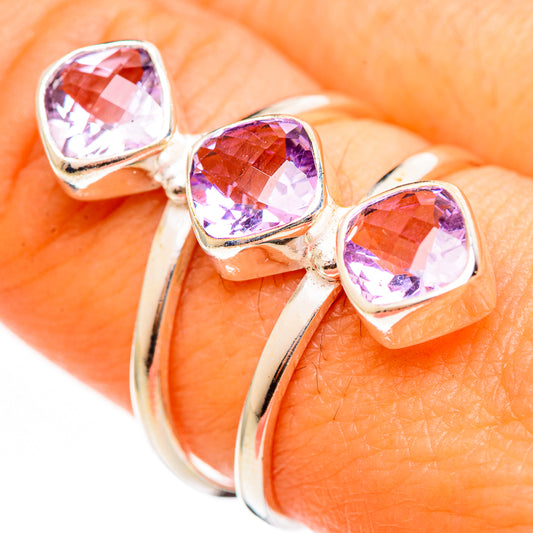 Kunzite Rings handcrafted by Ana Silver Co - RING111147