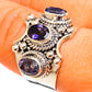 Violet Spinel Rings handcrafted by Ana Silver Co - RING111171