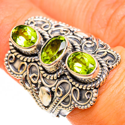 Peridot Rings handcrafted by Ana Silver Co - RING111192