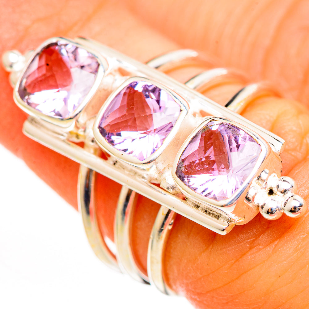 Kunzite Rings handcrafted by Ana Silver Co - RING111199