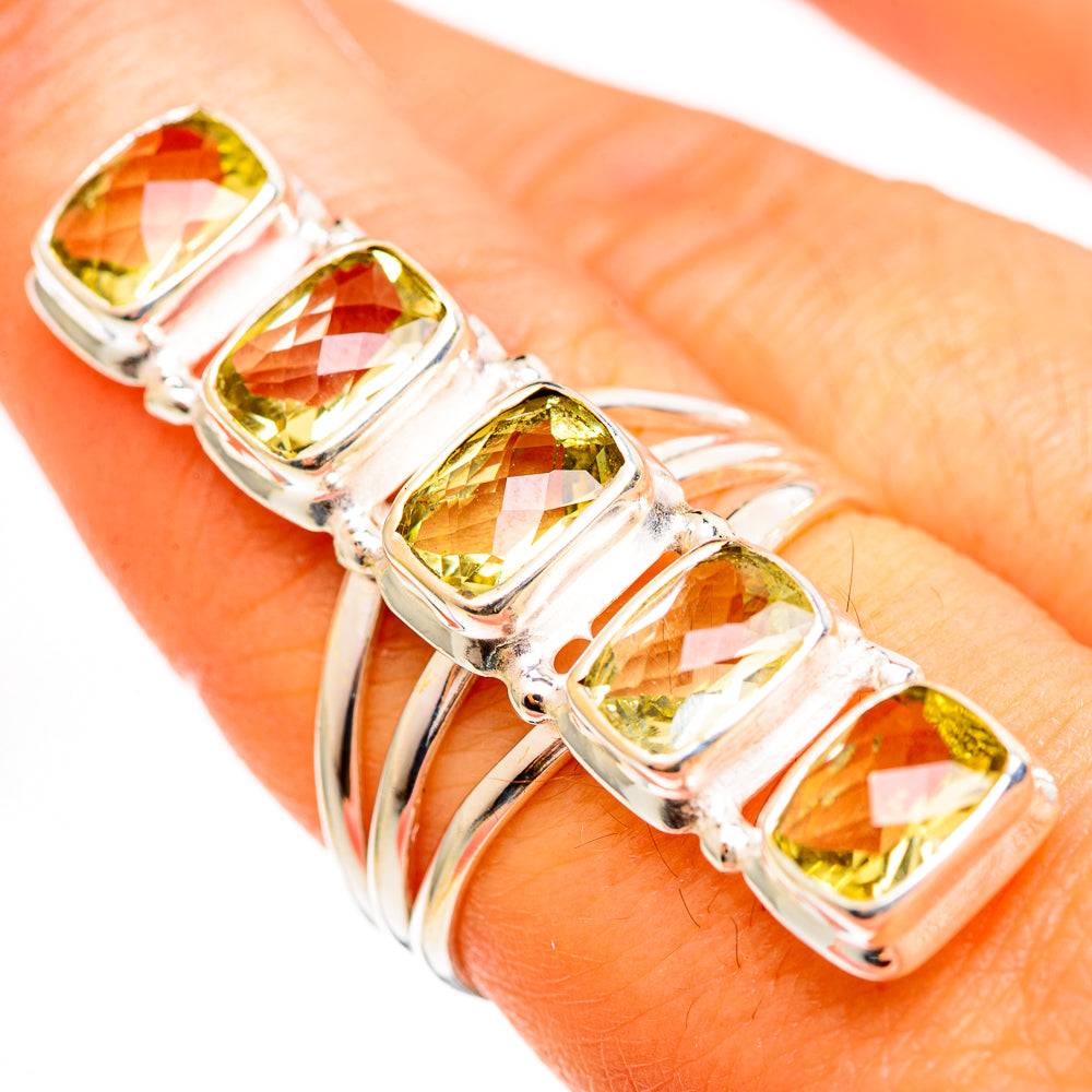 Citrine Rings handcrafted by Ana Silver Co - RING111210