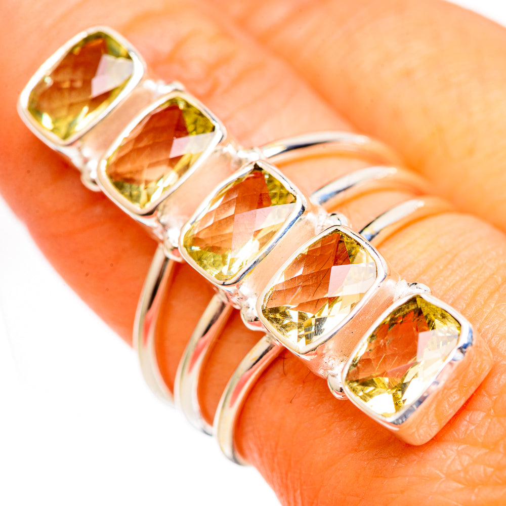 Citrine Rings handcrafted by Ana Silver Co - RING111211