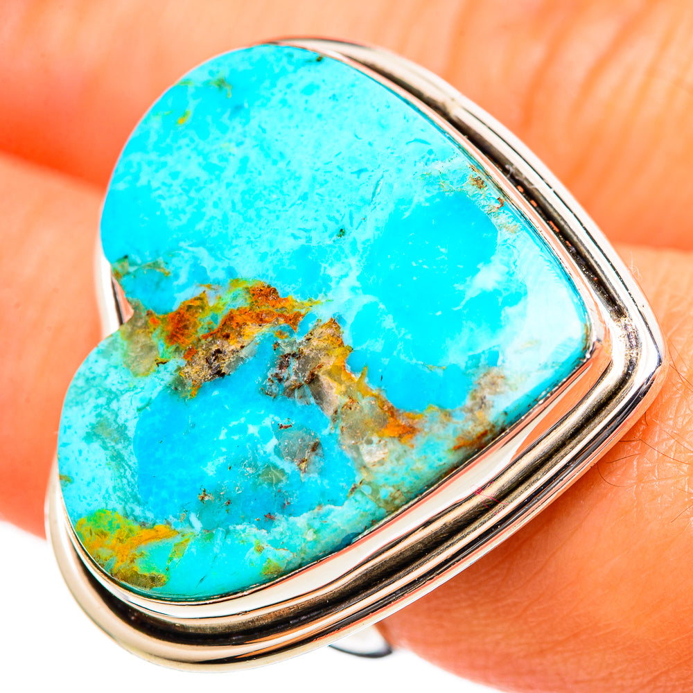 Chrysocolla Rings handcrafted by Ana Silver Co - RING111220