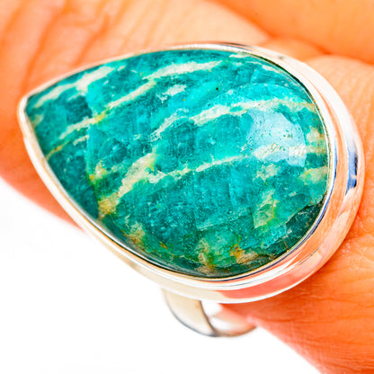 Amazonite Rings handcrafted by Ana Silver Co - RING111224