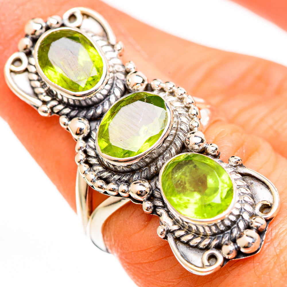 Peridot Rings handcrafted by Ana Silver Co - RING111226
