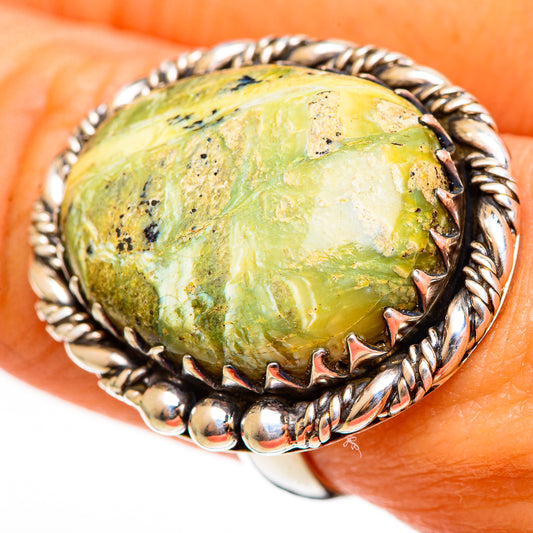 Rainforest Jasper Rings handcrafted by Ana Silver Co - RING111227