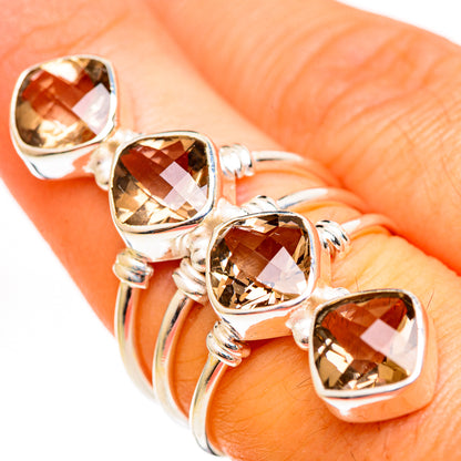 Smoky Quartz Rings handcrafted by Ana Silver Co - RING111235