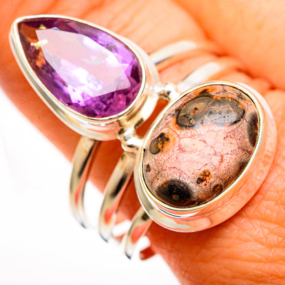 Leopard Skin Jasper Rings handcrafted by Ana Silver Co - RING111256